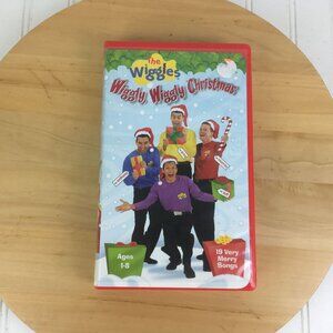 The Wiggles Wiggly Wiggly Christmas VHS Tape 19 merry songs